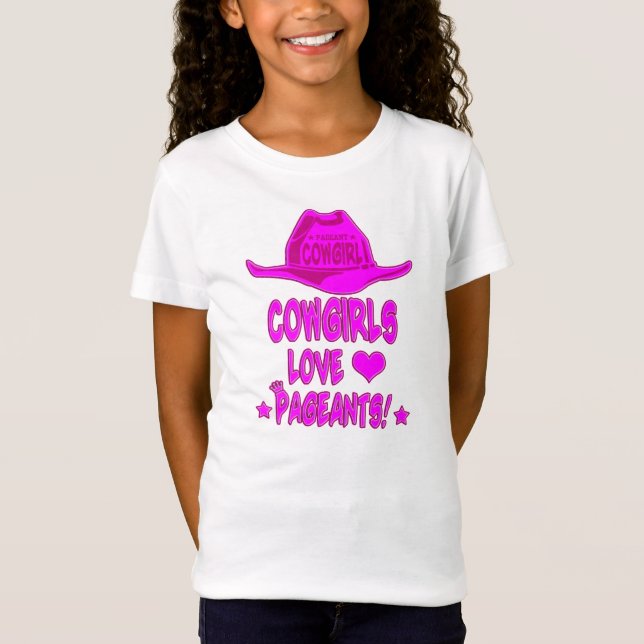 Camiseta Pageant das Cowgirl (Frente)