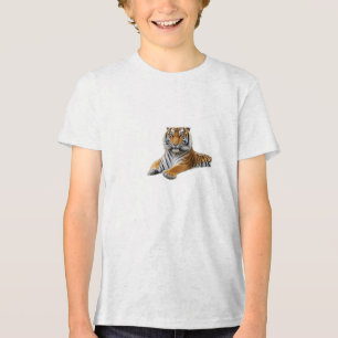 Camiseta Página de destino Premium Tiger UI/UX Design em al