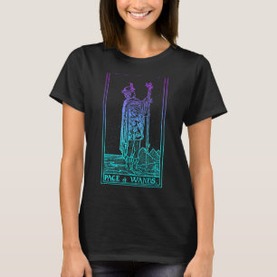 Camiseta Página De Placa De Tarô De Gótico De Wands Em Tar 