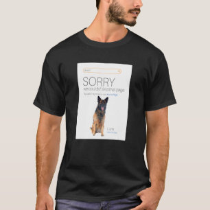 Camiseta Página german shepherd Online Comprar Vendedor 404