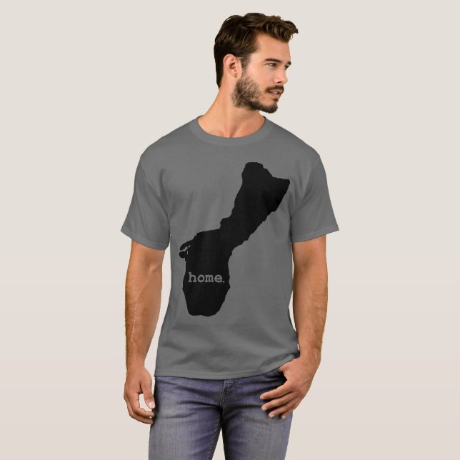 Camiseta Página inicial do GUAM RUN 671 (Frente Completa)