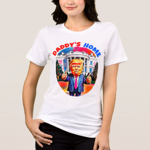CAMISETA PÁGINA INICIAL DO PAI DONALD TRUMP