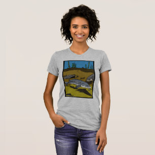 Camiseta PÁGINA PARA COLORIR DE SURUBIM & ESCUDOS - camiset