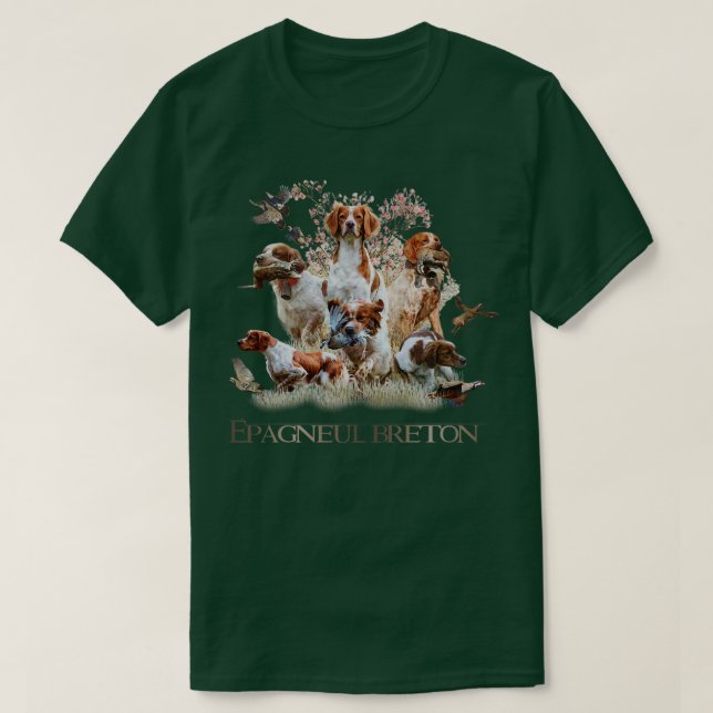 Camiseta pagneul breton (Frente do Design)