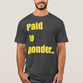 Camiseta Pago ao Ponder