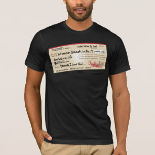 Camiseta Pago completamente salvar pela verificação de