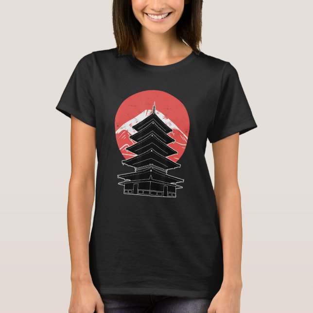 Camiseta Pagoda Japonês (Frente)