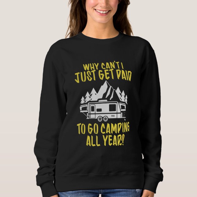 Camiseta Pagos Para Ir Acampar Campanha De Caminho (Frente)