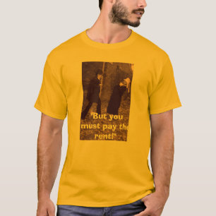 Camiseta Pague o aluguel