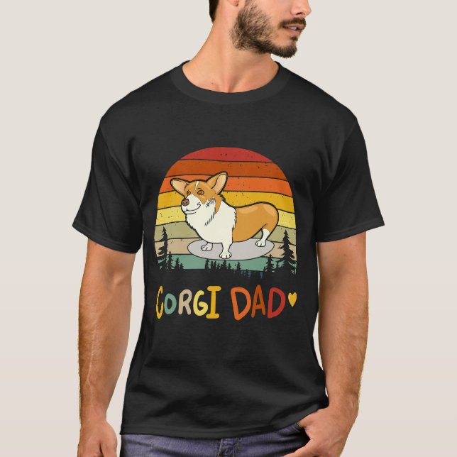 Camiseta pai 10 Corgi (Frente)