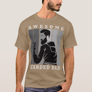 Camiseta Pai 16 com barba incrível