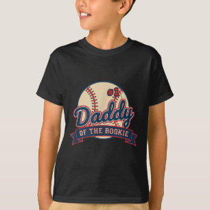 Camiseta Pai #1 Papai do Novato - Pai de Beisebol Novato S