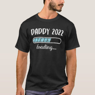 Camiseta Pai 2022 Carregando Pos de Humor Amigos Familiares