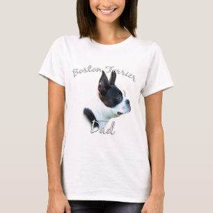Camiseta Pai 2 da Boston Terrier