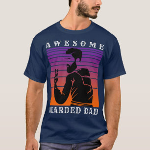 Camiseta Pai 32 com barba incrível