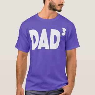 Camiseta Pai 3 Pai 3 vezes Pai 3