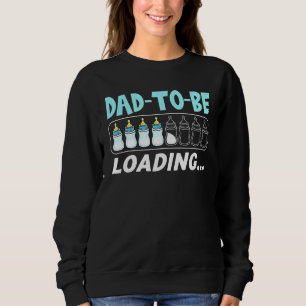 Camiseta Pai A Carregar Dia de os pais Frasco De Leite Para