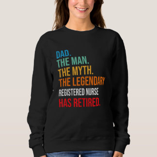 Camiseta Pai A Enfermeira Registrada Legendária Se Aposento