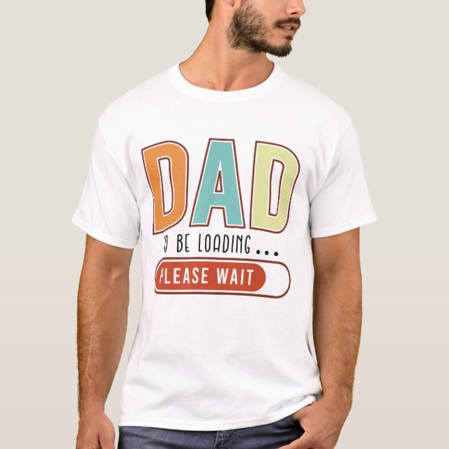 Camiseta Pai a ser carregado (Frente)