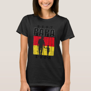 Camiseta Pai Alemão De Menino Dia de os pais Alemanha B