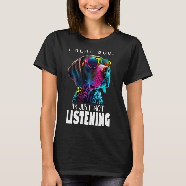 Camiseta Pai alemão Shorthair Pointer SPG Mãe 1 (Frente)