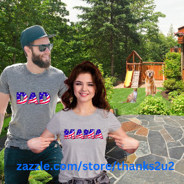 Camiseta Pai Americano