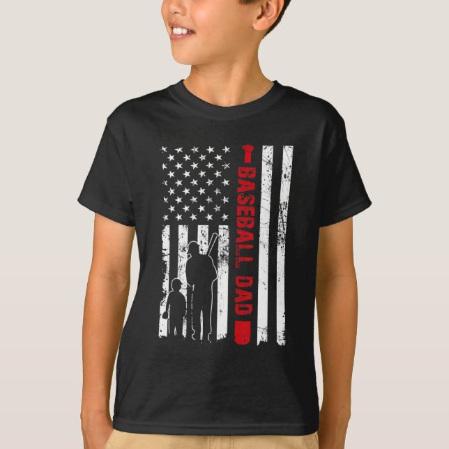 Camiseta Pai Americano de Beisebol Ortopolado (Frente)
