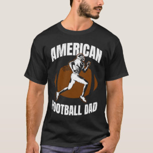 Camiseta Pai Americano de Futebol Katerback Kicker Para Hom