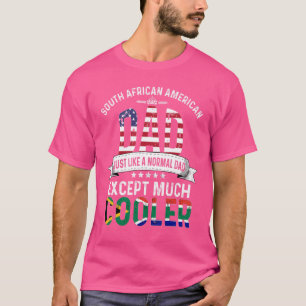 Camiseta Pai Americano Sul-Africano Dia dos Pais Papa Áfric