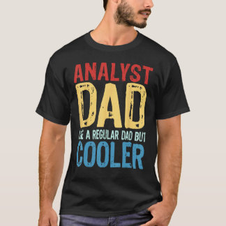 Camiseta Pai Analista Masculino Como um Pai Normal, mas M