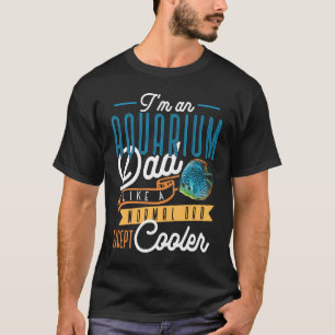 Camiseta Pai Aquarista Aquascaping Aquarismo Peixes de Água