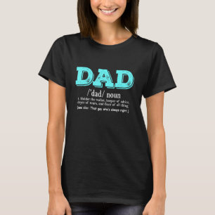 Camiseta Pai - Aquele Cara Que Está Sempre Certo