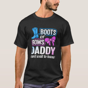 Camiseta Pai Arco Parte Revelar Chá de fraldas