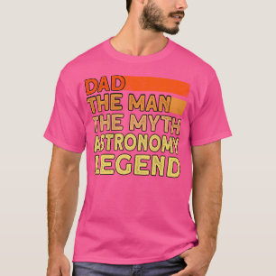 Camiseta Pai Astronômico - Astronomia da Galáxia Espacial