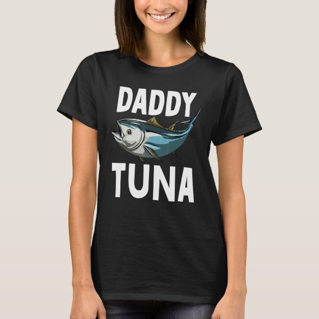 Camiseta Pai Atum-Peixes-Camisetas  de peixe-espada (Frente)
