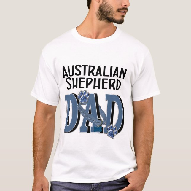 Camiseta PAI australiano do pastor (Frente)