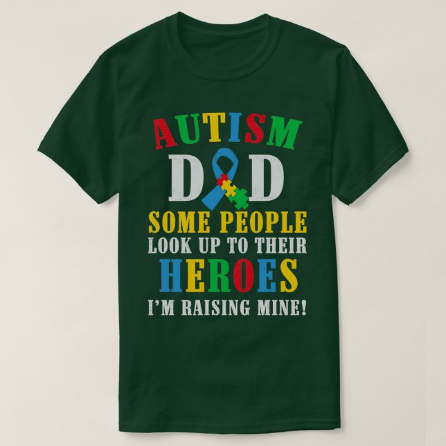 Camiseta Pai Autismo (Frente do Design)