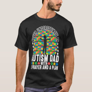 Camiseta Pai Autista Conscientização do Autismo