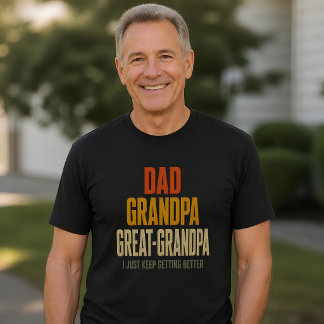 Camiseta Pai Avô Bisavô