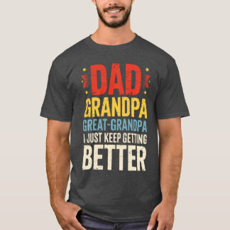 Camiseta Pai Avô Bisavô Trisavô Pais