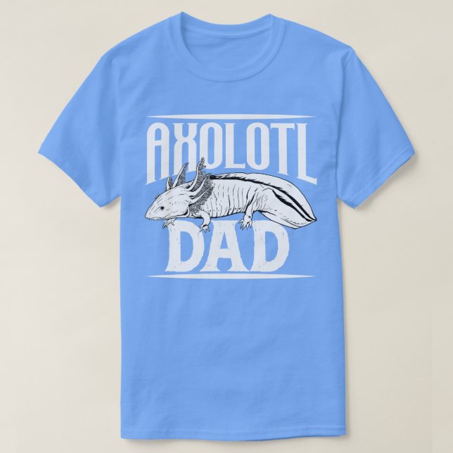 Camiseta Pai Axolotl (Frente do Design)