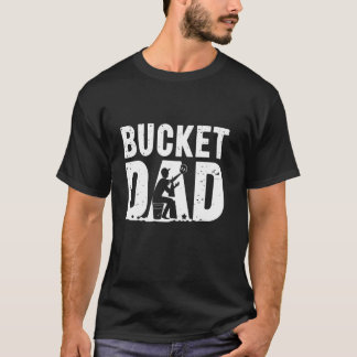 Camiseta Pai Balde Jogo de Softbol Beisebol Esporte Fã Pai
