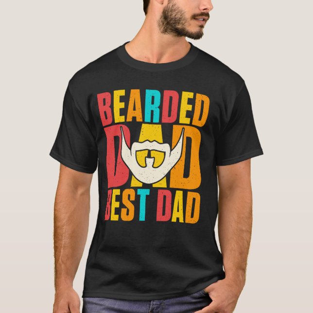Camiseta Pai Barbudo Melhor Pai (Frente)