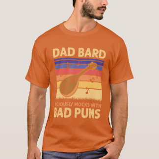 Camiseta Pai Bard engraçado