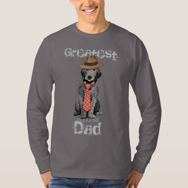 Camiseta Pai Bedlington (Frente)