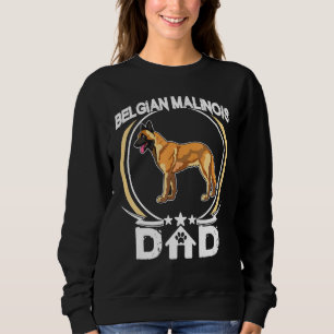 Camiseta Pai Belga Malinois Para Proprietários De Cães Dia