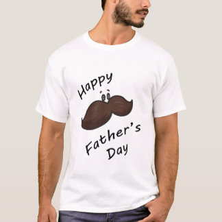 Camiseta Pai Bigode Engraçado
