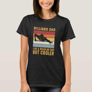 Camiseta Pai Billiard Pai Regular Mas Frio Mais Engraçado