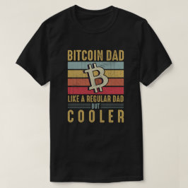 Camiseta Pai Bitmoney - Legal Crypto Tech Savvy Padre Desig