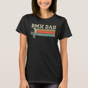 Camiseta Pai Bmx Estilo de Vintage Bmx Ciclo de Cavaleiro d